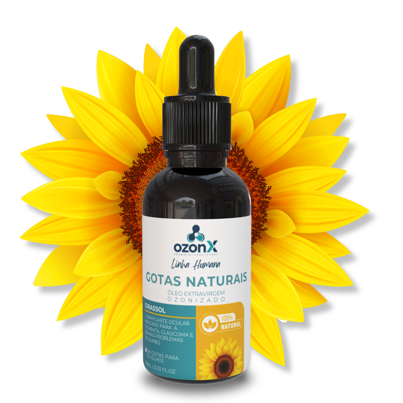 Oferta Suplemento Ocular Humano: Girassol Ozonizado - FRETE GRÁTIS 🚚