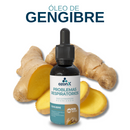 Problemas Respiratórios: Óleo De Gengibre Ozonizado - 30ml - 100% Natural - FRETE GRÁTIS🚚