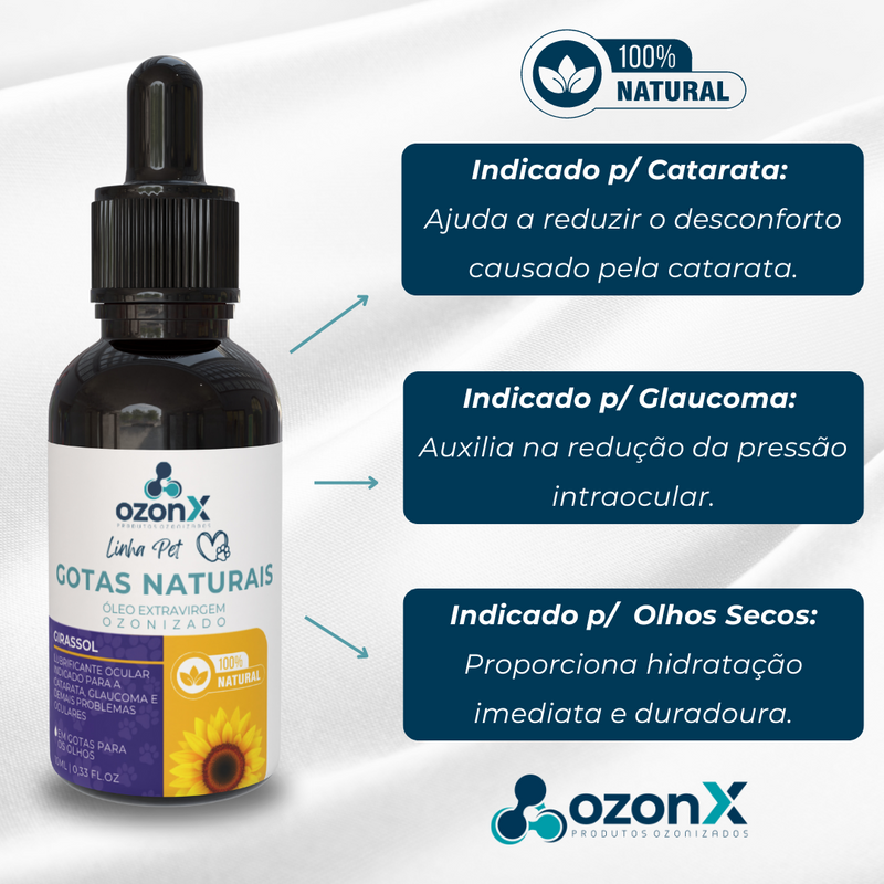 KIT Antidiarréico: Óleo Premium Graviola Ozonizado + Brinde Ocular - FRETE GRÁTIS 🚚
